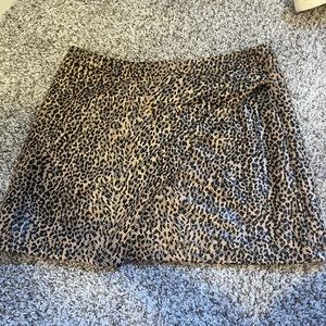 Cheetah skirt